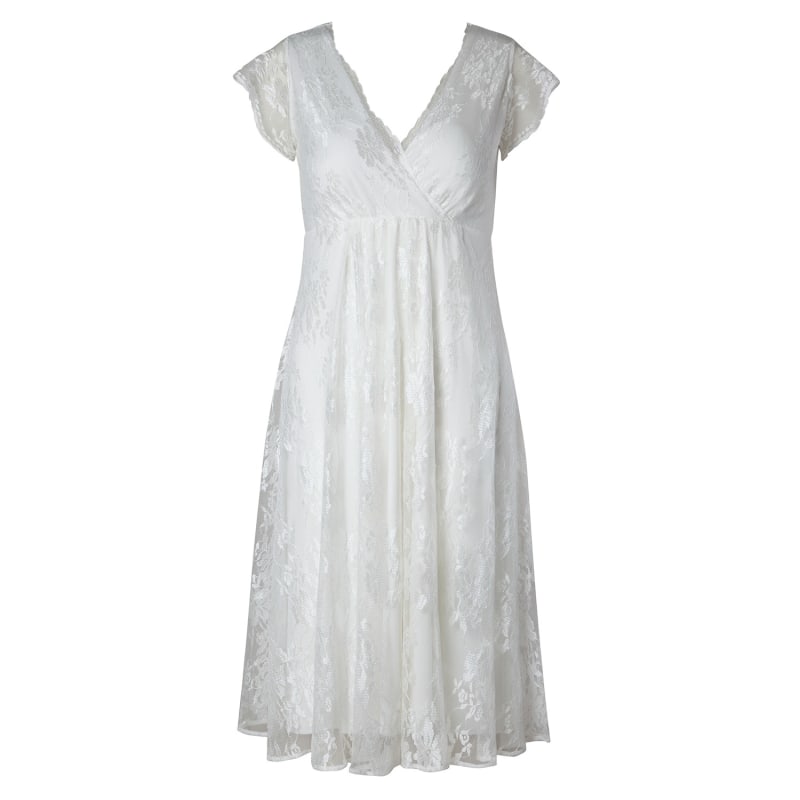 Thumbnail of Evangeline Wedding Dress In Ivory image