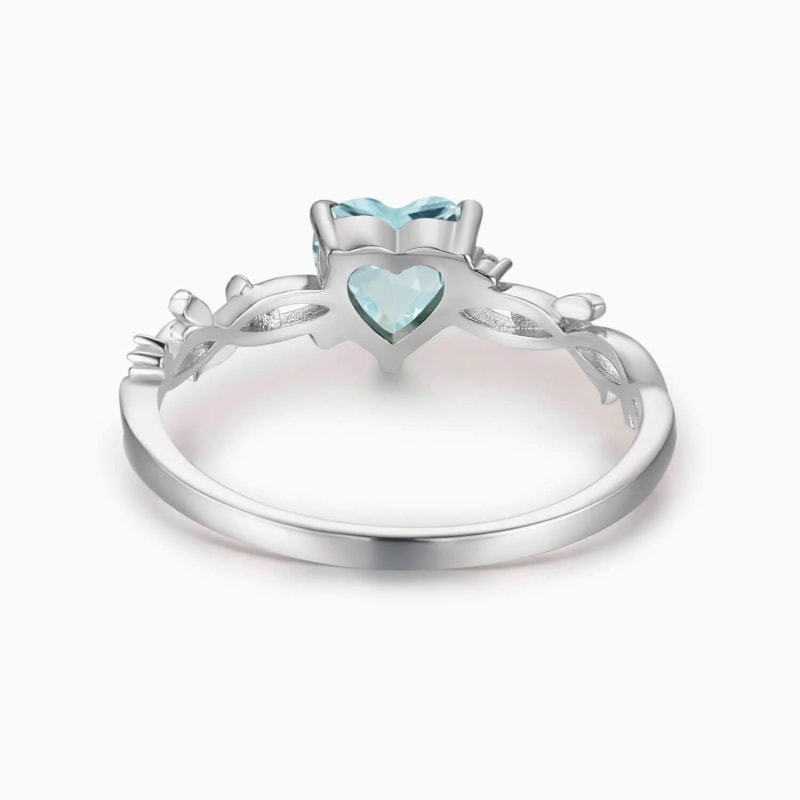 Thumbnail of Everlasting Sky Blue Topaz Ring White Gold Vermeil© image