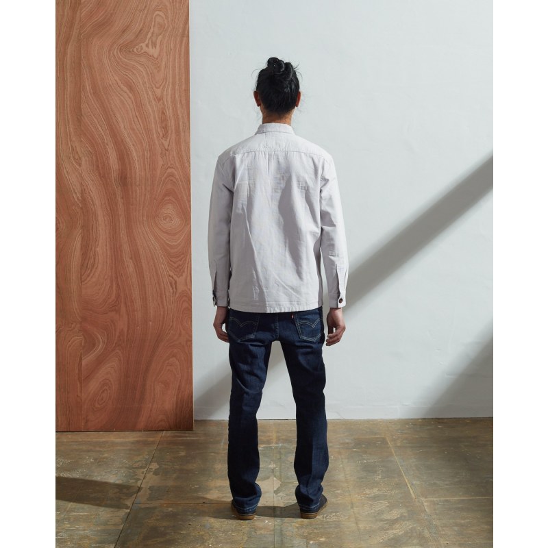 Thumbnail of The 3003 Buttoned Workshirt - Grey image
