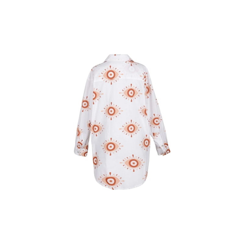 Thumbnail of Evil Eye Cotton Button Up Blouse image