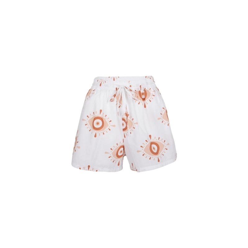 Thumbnail of Evil Eye Cotton Shorts image