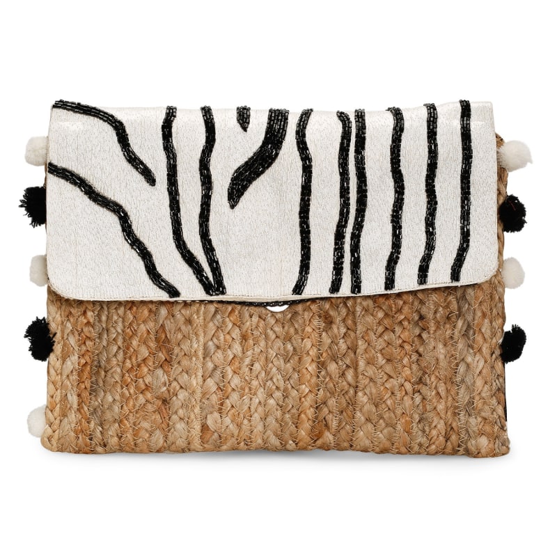 Gypsy Raffia Clutch - 100% Exclusive