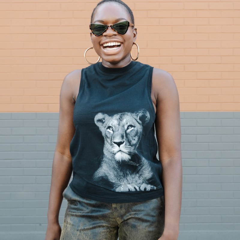 Thumbnail of Lioness Animal Print Tank Top image