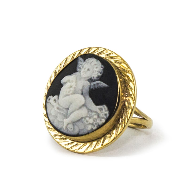 Thumbnail of Cherubino Cameo Ring image