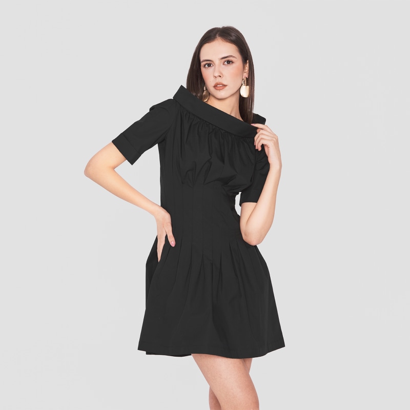 Thumbnail of Eysa | Gots Organic Cotton Dress In Black image