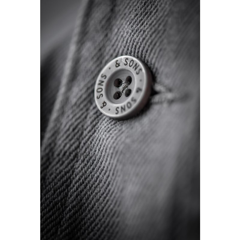 Thumbnail of &Sons Grey Lincoln Waistcoat Vest image