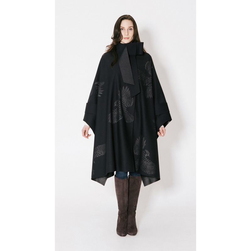 Thumbnail of The Artiste - Blue Jays Black - Weatherproof - Cape image