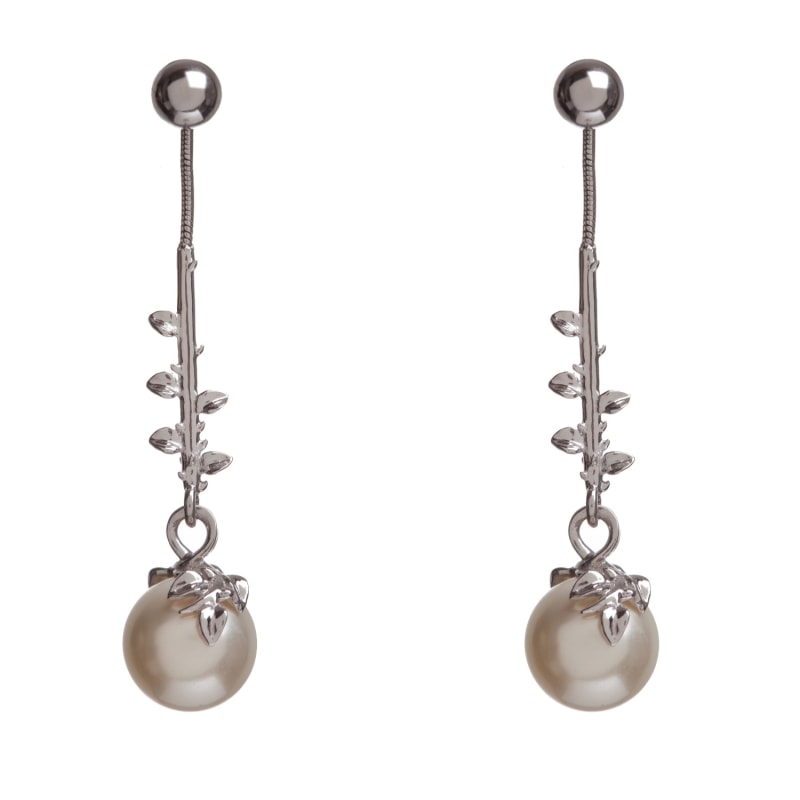 Thumbnail of Ivory Pearl Drop Earrings image