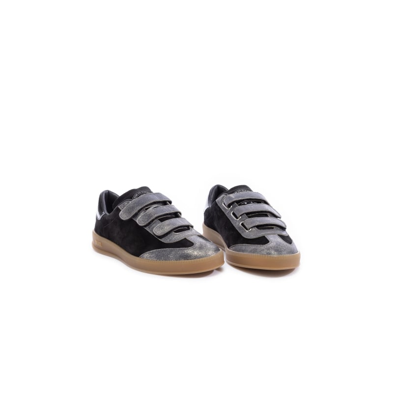 口コミ・レビューで人気商品を探そう Monza Velcro Black Shine Sneaker | P448 | Wolf & Badger 水着