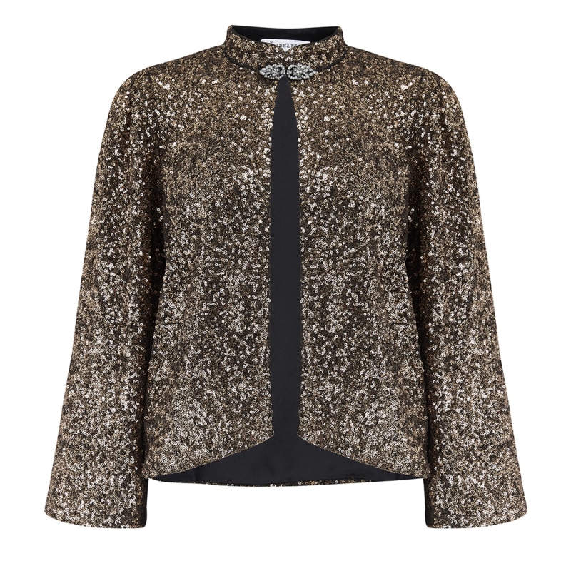 Thumbnail of Laura Jacket Gold Sequins image