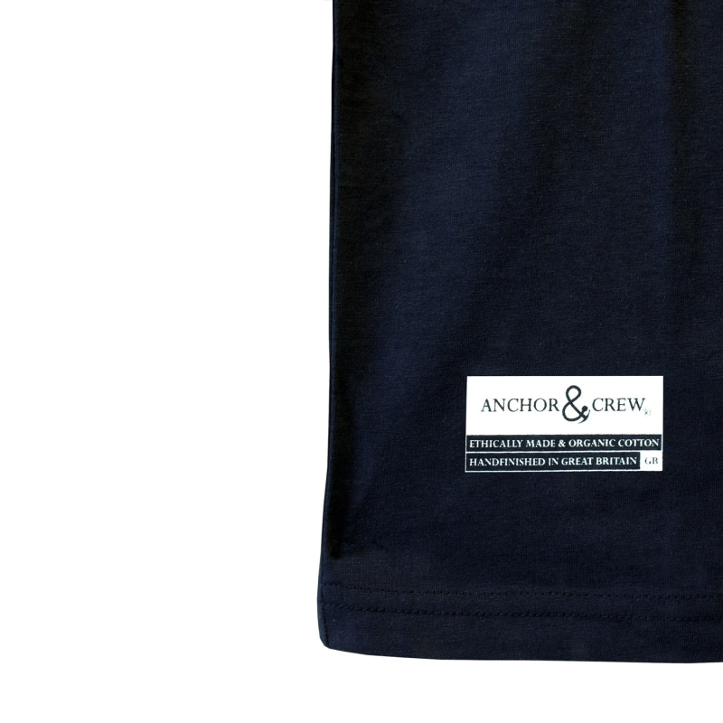 Thumbnail of Oxford Blue Horizon Print Organic Cotton T-Shirt Mens image