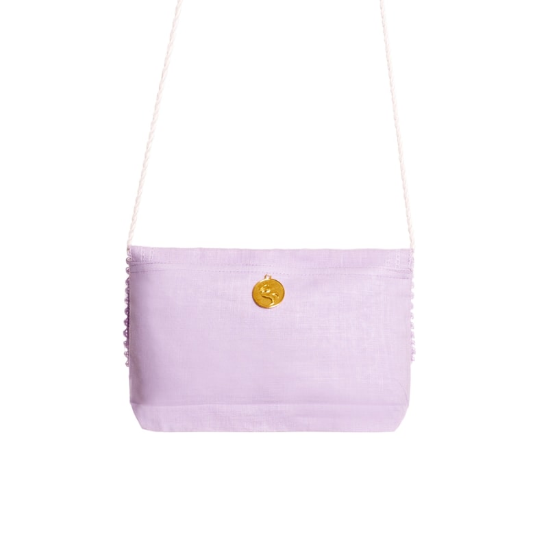 Thumbnail of Varvara Mini Cross-Body Bag In Delicate Lavender image