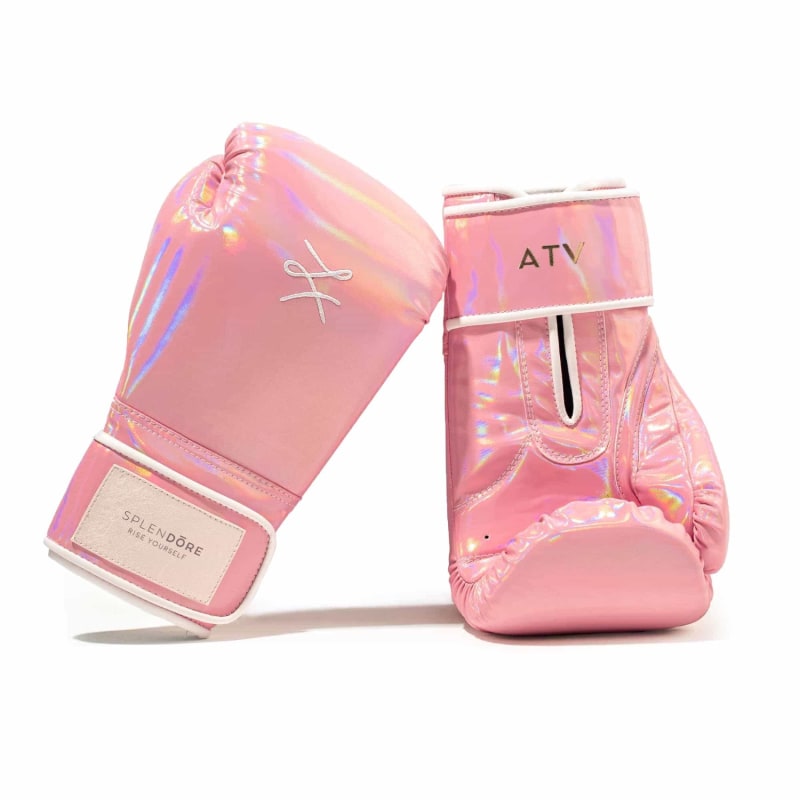 Thumbnail of Barbie Pink Boxing Gloves image