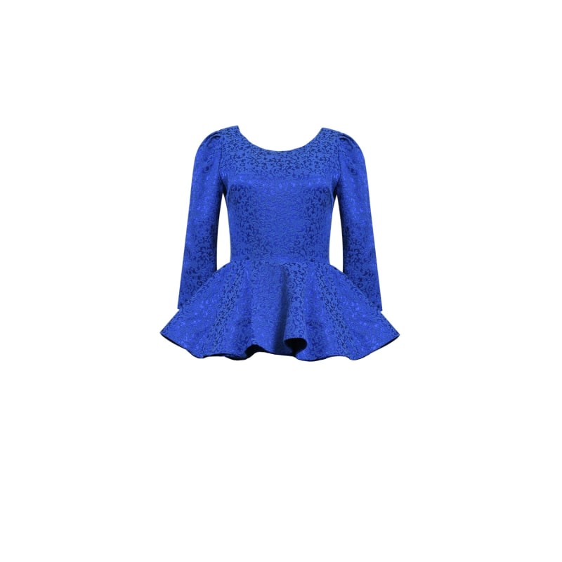 Thumbnail of Transformer Dress Blouse Jacqueline Blue image