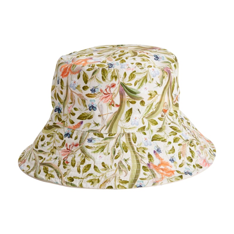 Louise Green Wide Brim Raffia Sun Hat