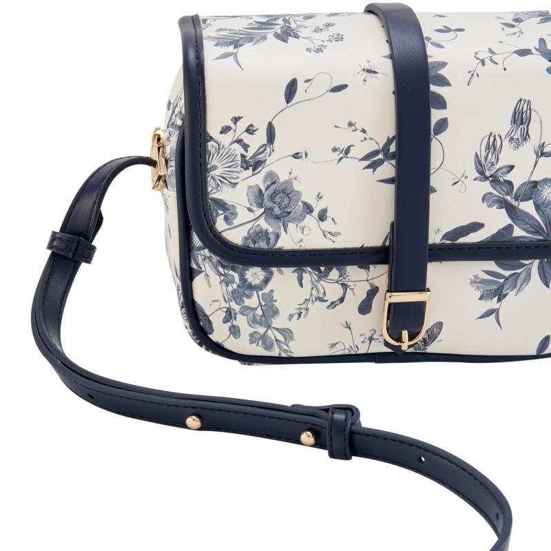 Fable England Chloe Circle Bag Embroidered Dormouse Navy (default)