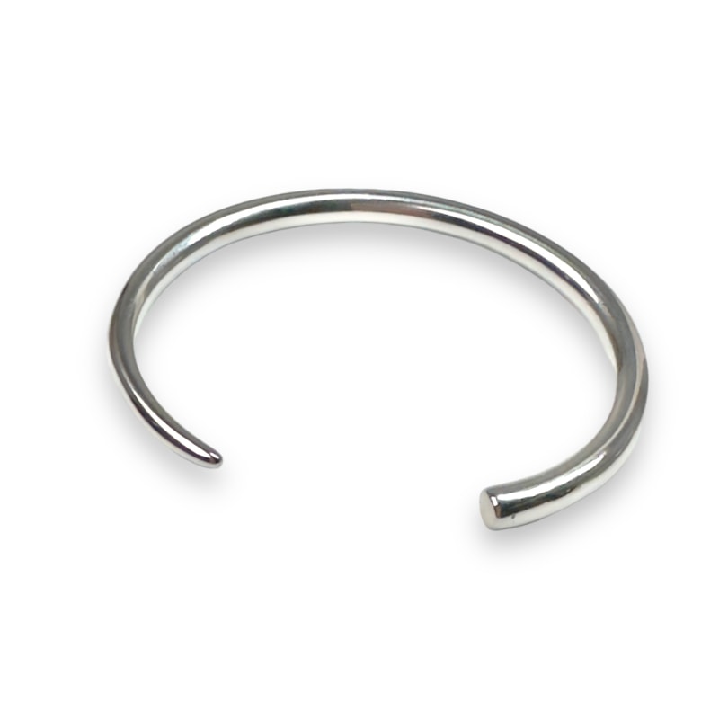 Thumbnail of Fallon Classic Bangle In White Gold image