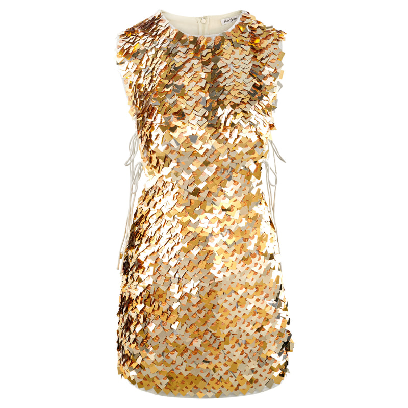 Thumbnail of Fallon Dress In Mixed Metal Sequins image