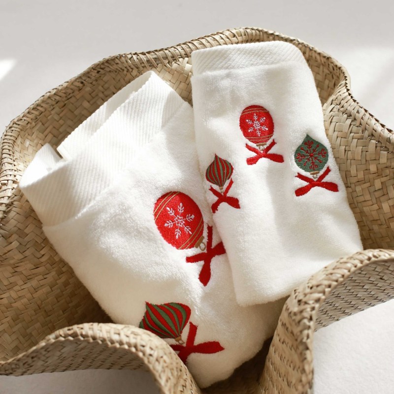 Thumbnail of Bauble Embroidery Hand Towel image