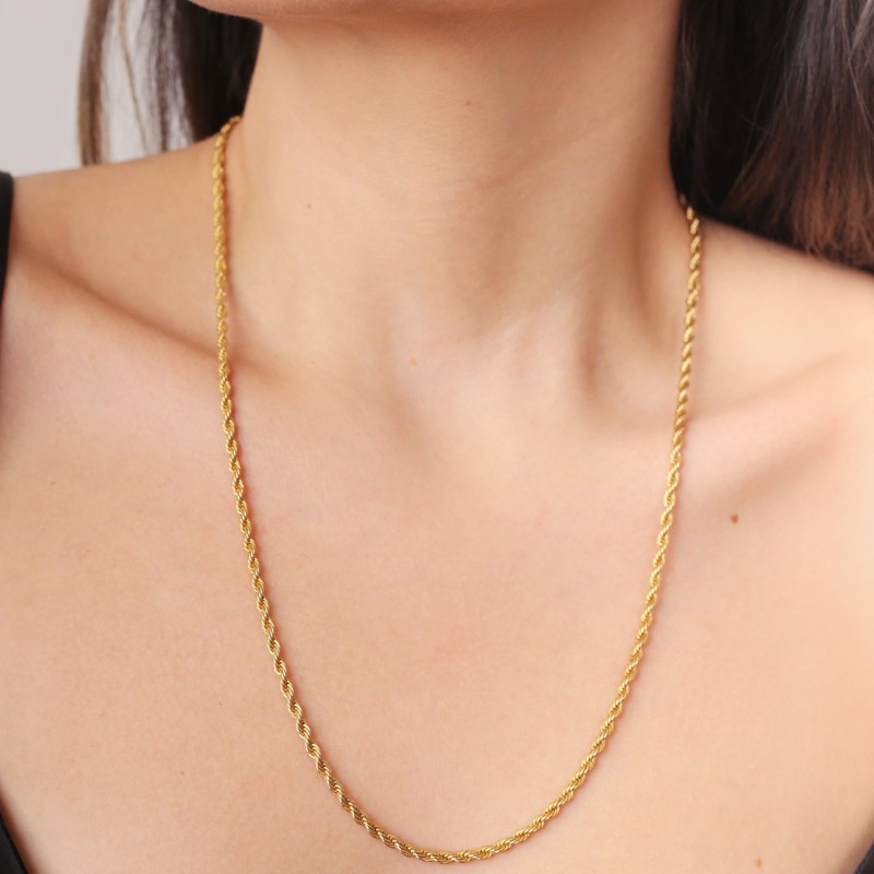 French shop rope chain