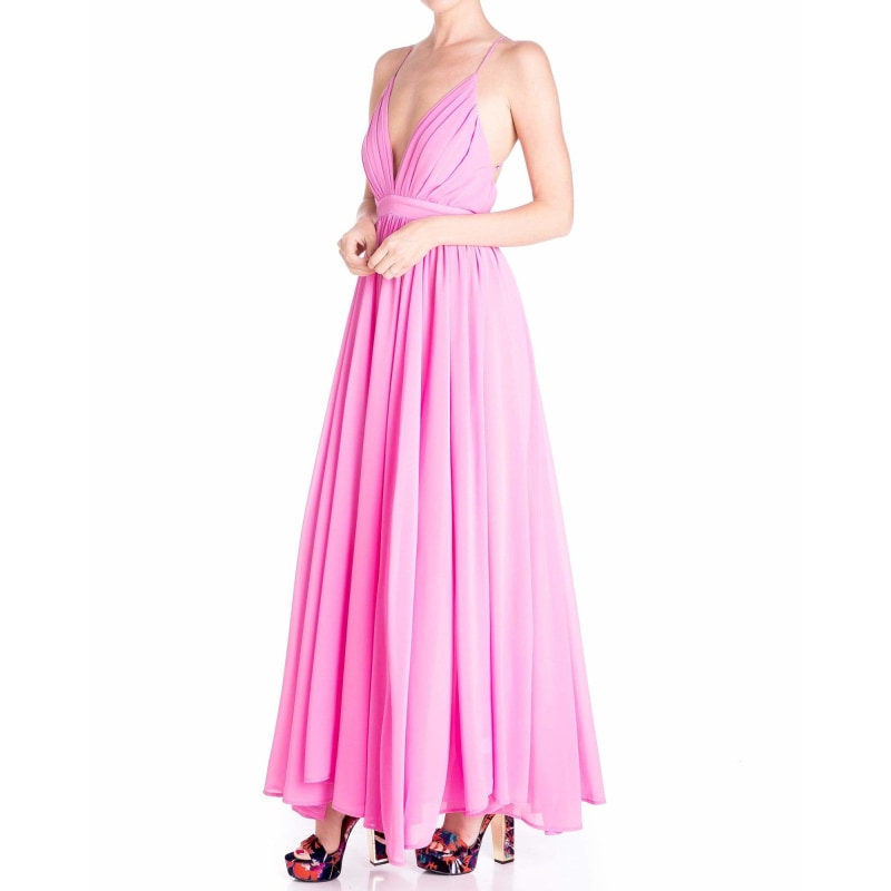 Enchanted Garden Maxi Dress - Bubblegum Pink | Meghan Fabulous | Wolf ...