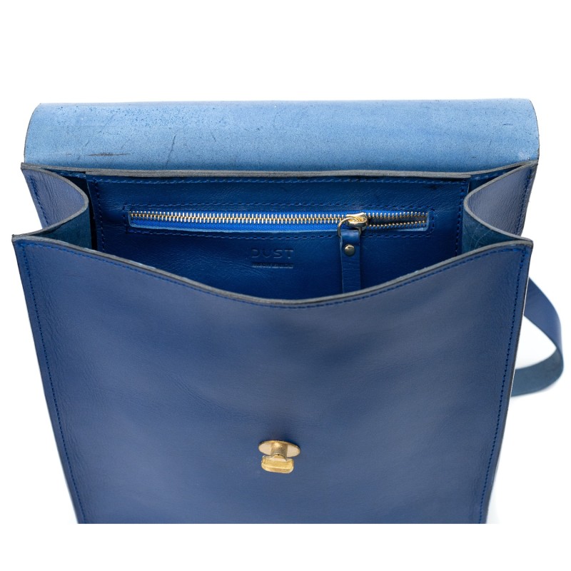Thumbnail of Leather Backpack Blue Artist Collection image