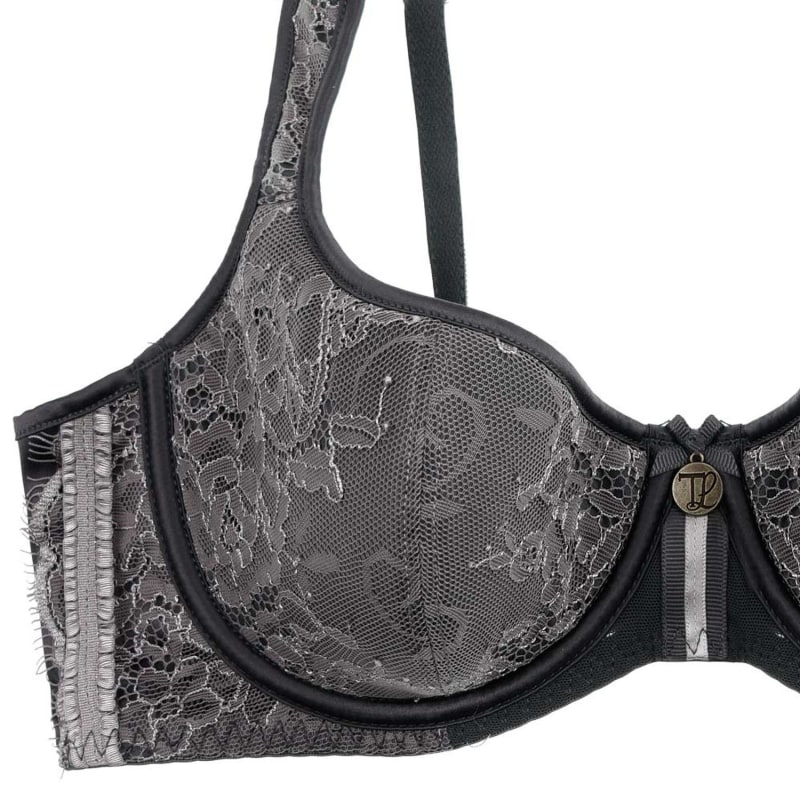 Thumbnail of Gunmetal Balconette Bra image