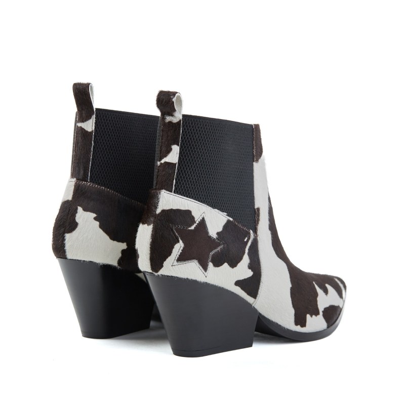 Thumbnail of Felixa Cowprint Ankle Boots image