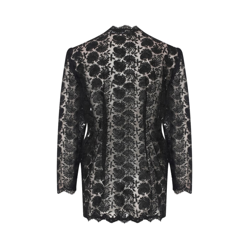 Thumbnail of Lace Transperant Jacket Top image