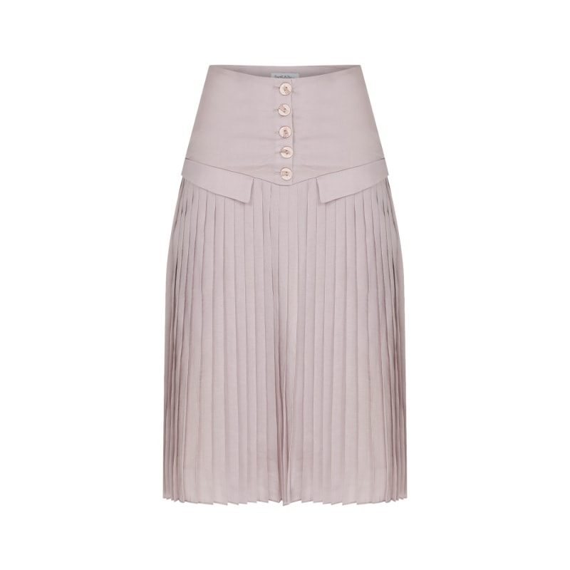 Thumbnail of Pleated Fitted Skirt image