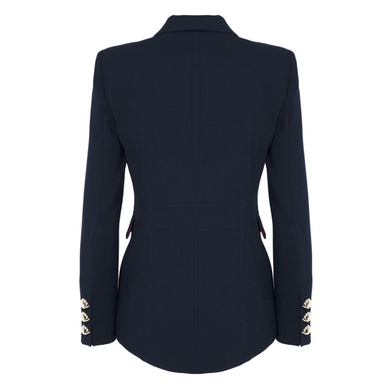 Navy crepe hotsell blazer