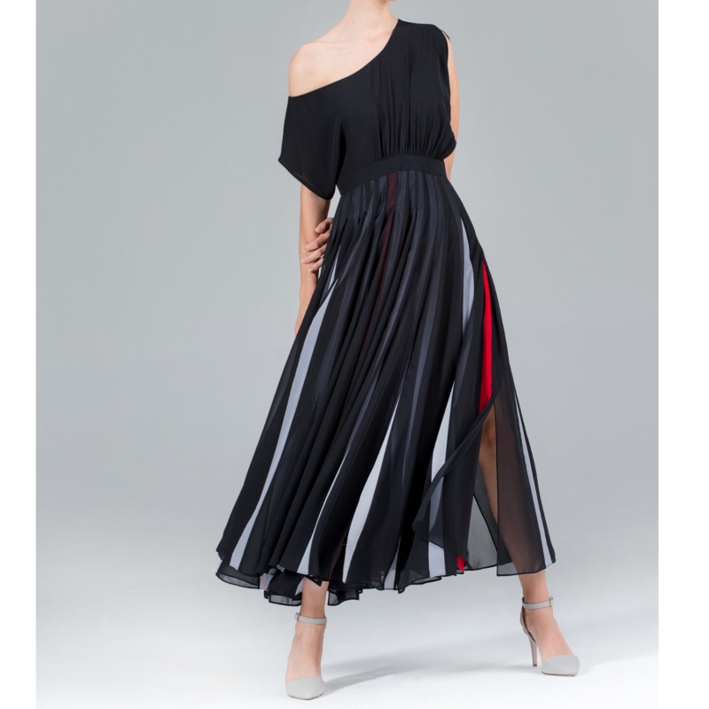 Thumbnail of Off Shoulder Panelled Dress image