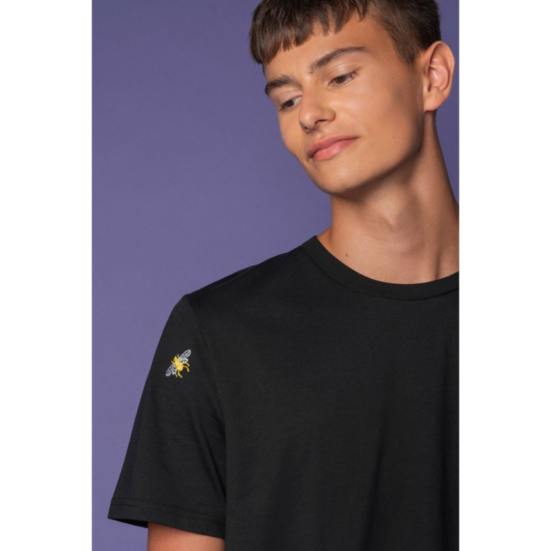 Thumbnail of Bee Embroidered T-Shirt Black Men image