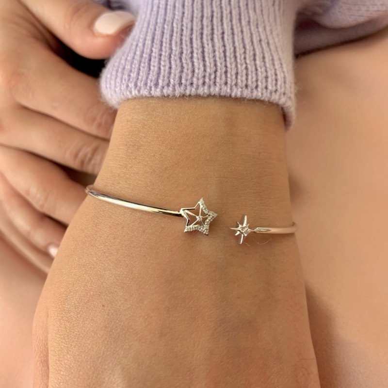 Thumbnail of Starry Night Cuff In Sterling Silver image