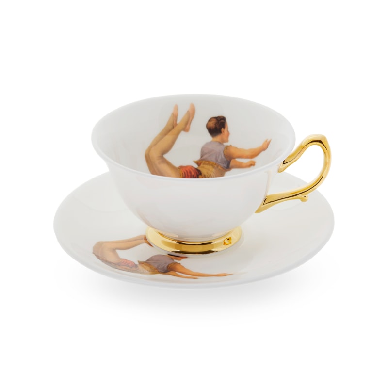 Thumbnail of Trapeze Boy Teacup & Saucer image