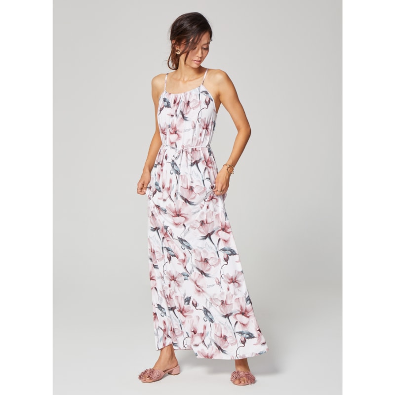 Thumbnail of Floral Breeze Spaghetti Strap Maxi Dress image