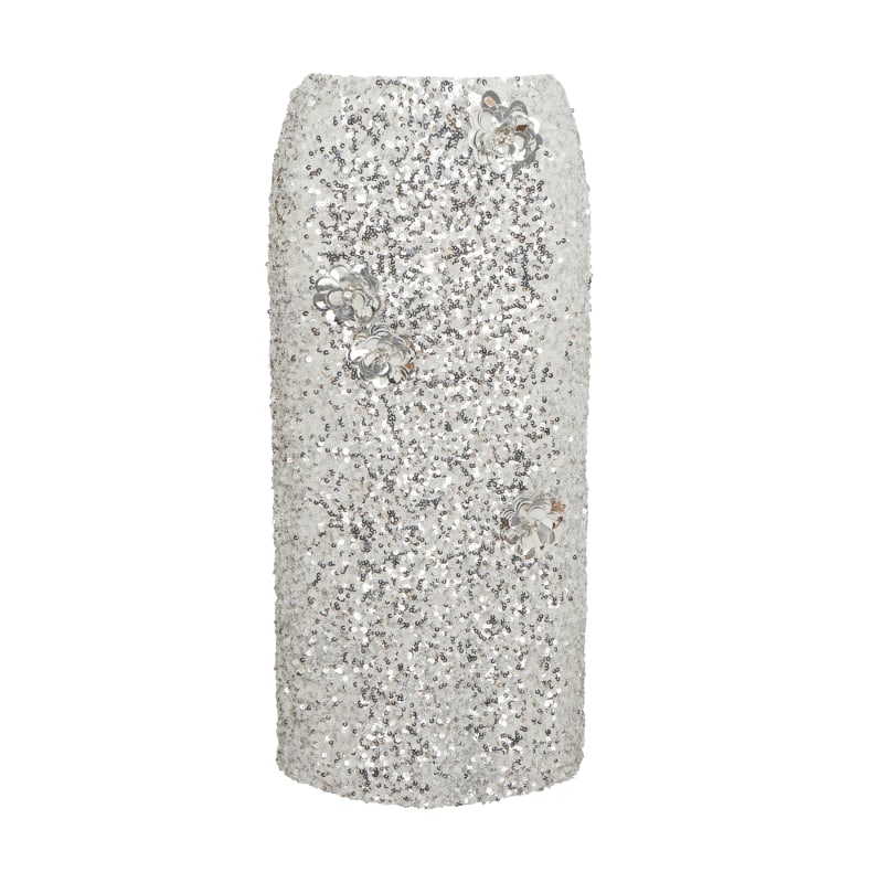 Sequin pencil skirt 3d best sale