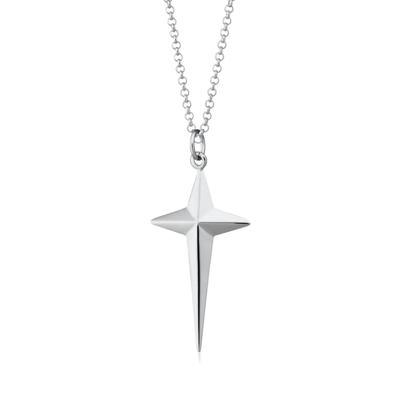 Silver Prairie Star Necklace With Slider Clasp | Scream Pretty