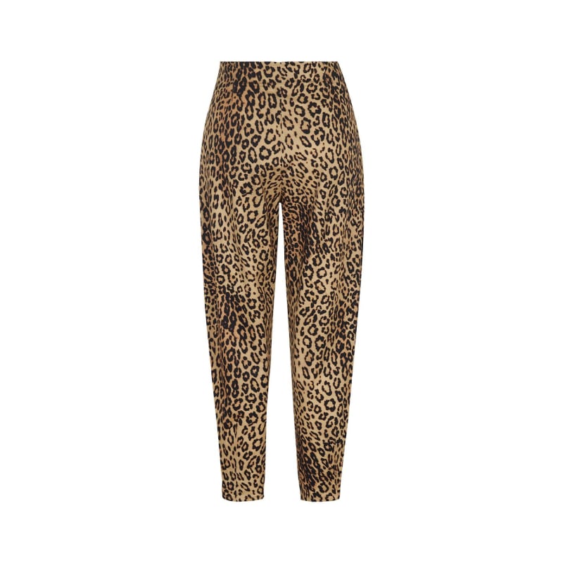 Thumbnail of Nocturne Leopard Print Slouchy Pants image