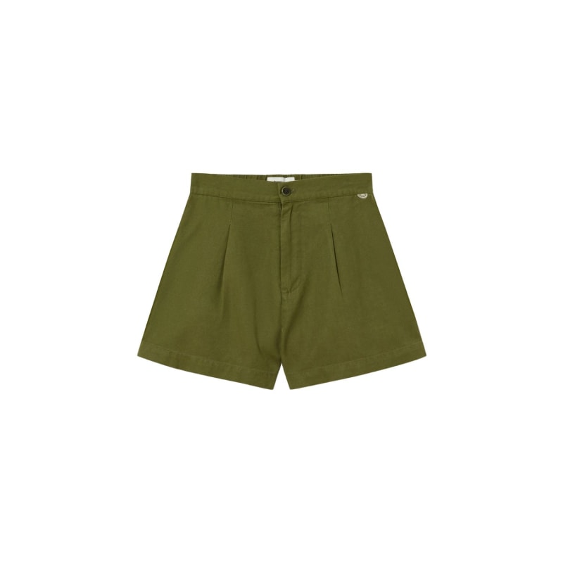 Thumbnail of Forest Green Hemp Narciso Shorts image