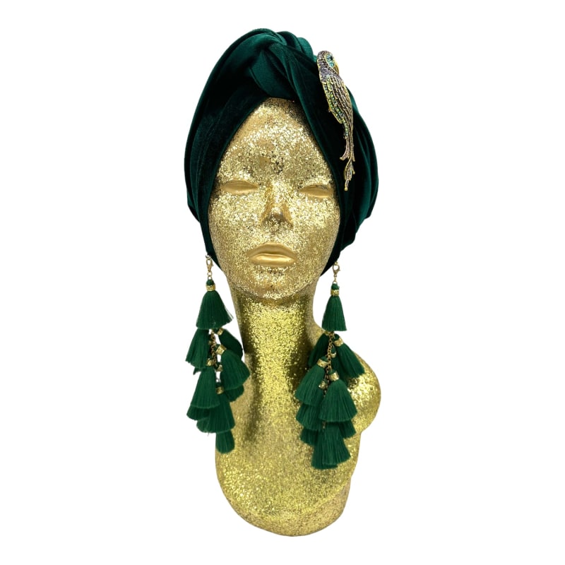 Thumbnail of Forest Pretty Poly Chacha Turban image