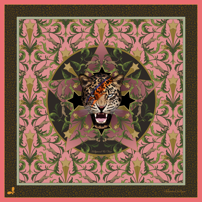 Thumbnail of Hollywood Vine Silk Scarf image