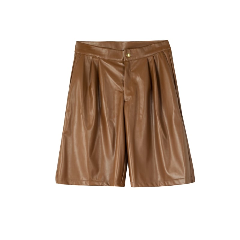 Thumbnail of Vinyl Brown Culottes image