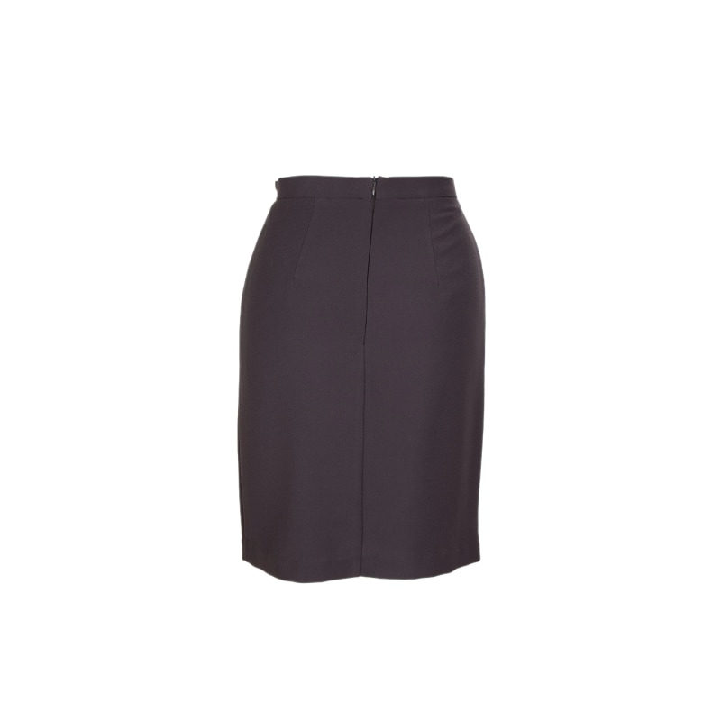 Thumbnail of Grey Basic Skirt With Shine image