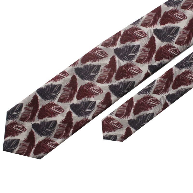 Thumbnail of The Feather Tie Maroon image