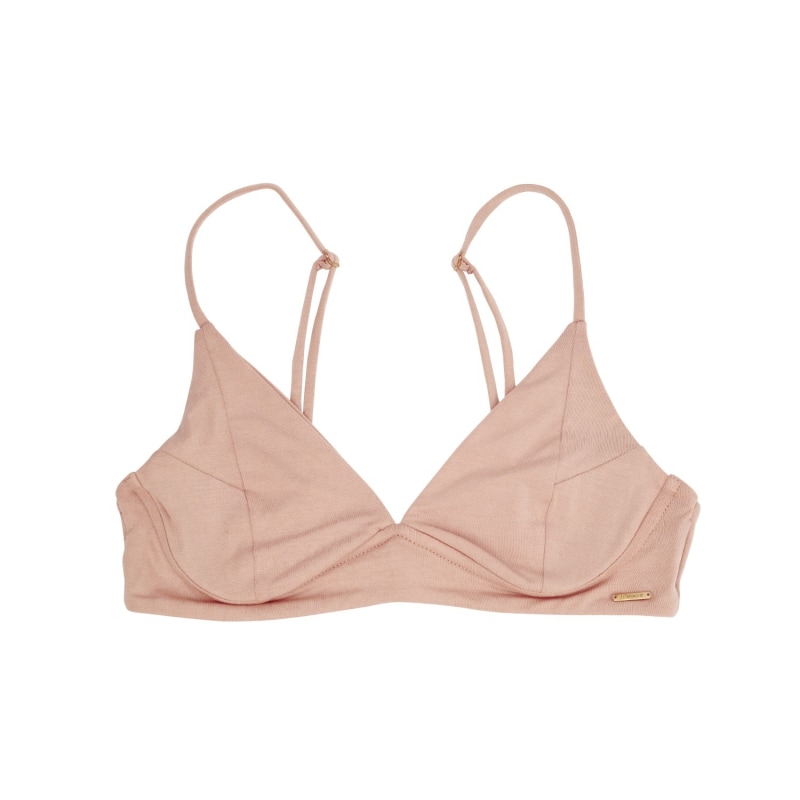 1 People - Buenos Aires - Modal Plunge Bralette - Peony