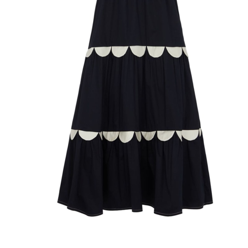 Thumbnail of Francesca Scallop Skirt Navy image