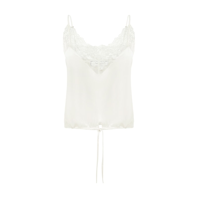 Friday Nights Lace Cami - Off-White