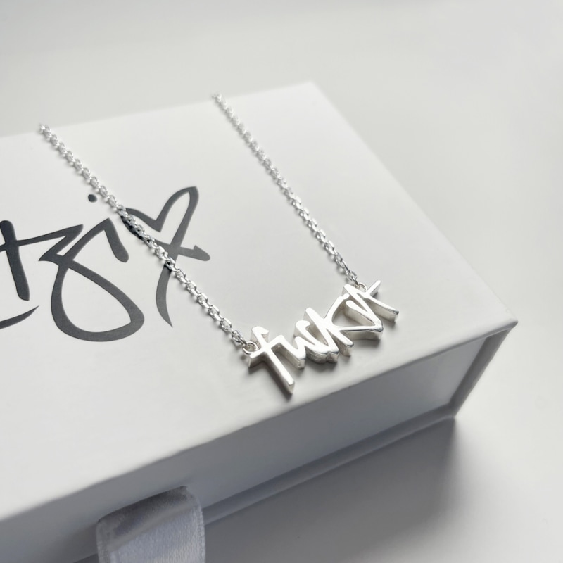 Thumbnail of Fuck It Necklace image