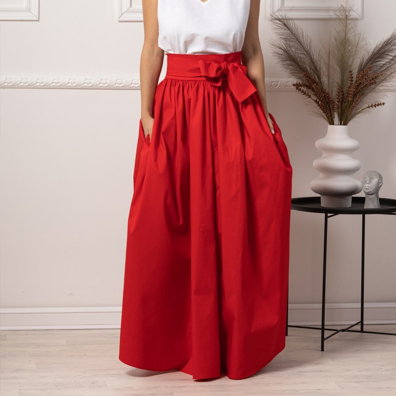 High waisted maxi skirt formal 2025